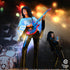 Knucklebonz Queen Rock Iconz Brian May II (Sheer Heart Attack Era) Statue
